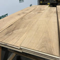 Eiken parketvloer. Onbehandeld. AB. 20x240. 5,55 m2.