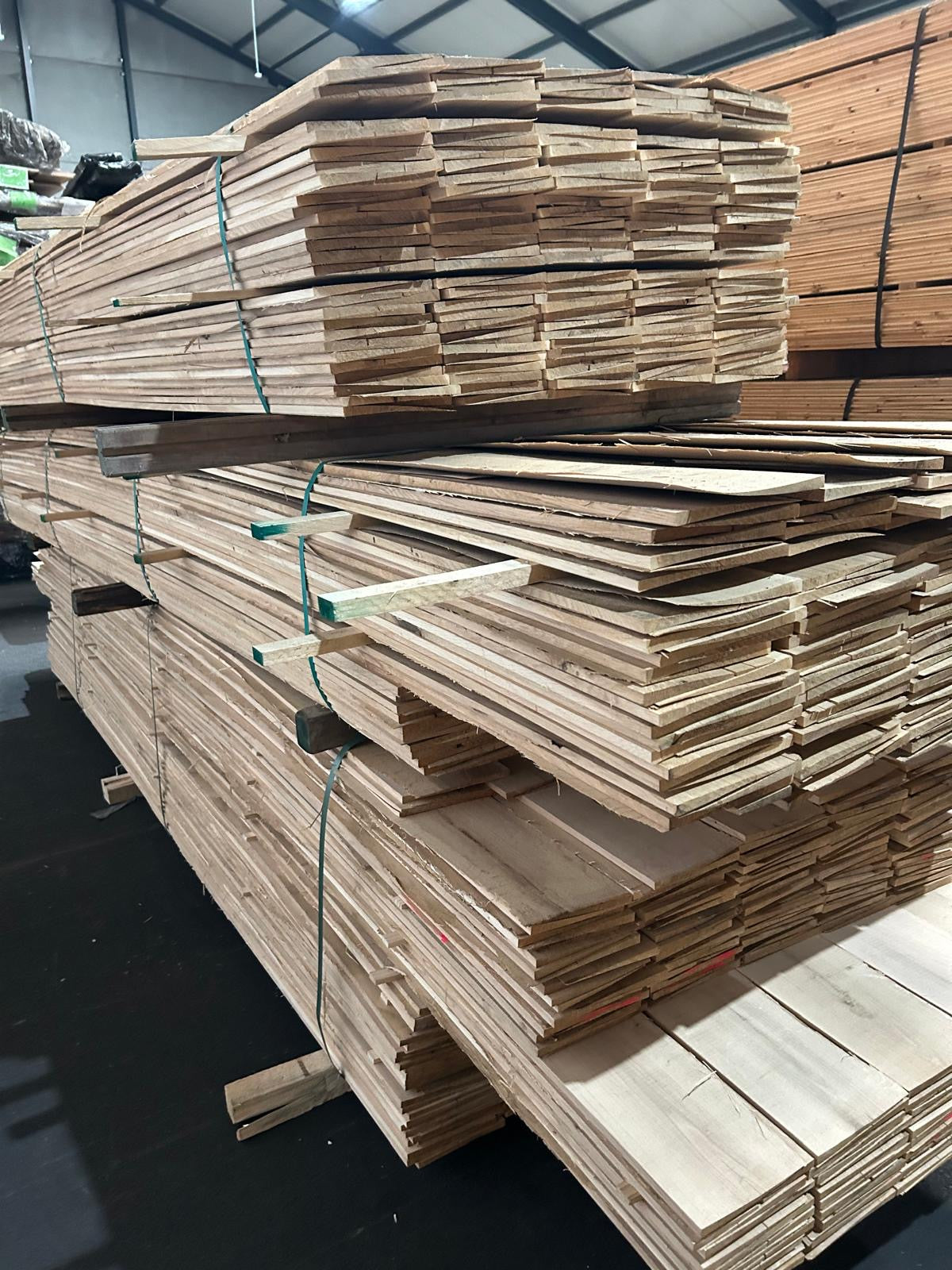 Eiken houten planken. Pak 1