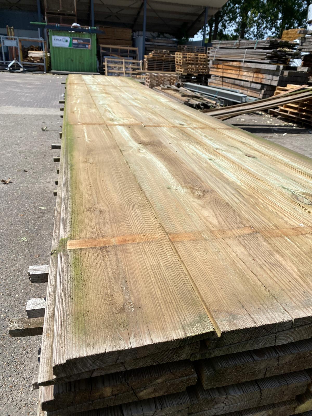 Grenen Zweeds Rabat. 8/24x 175x5000mm. 170 stuks