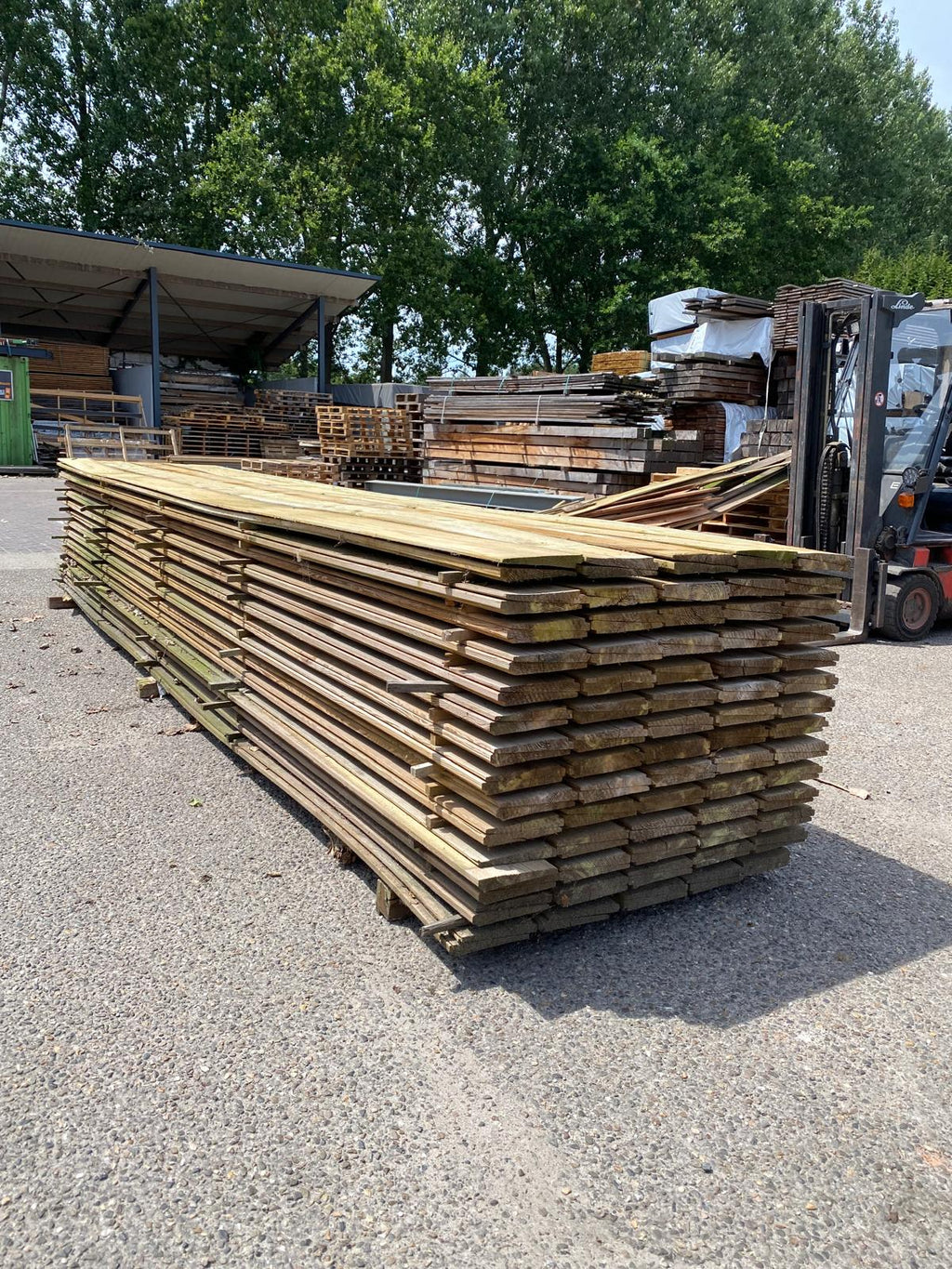 Grenen Zweeds Rabat. 8/24x 175x5000mm. 140 stuks