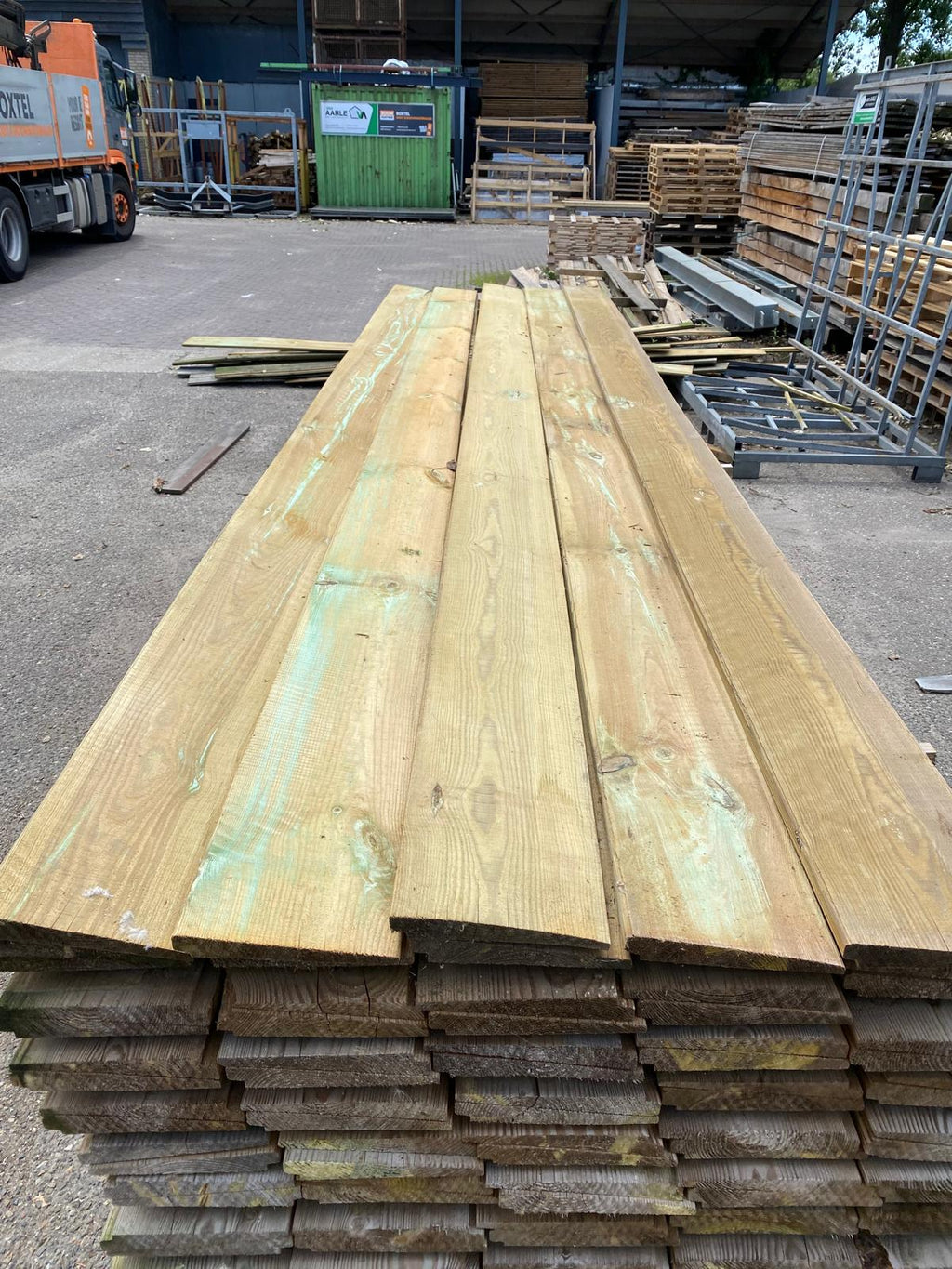 Grenen Zweeds Rabat. 8/24x 175x4000mm. 187 stuks
