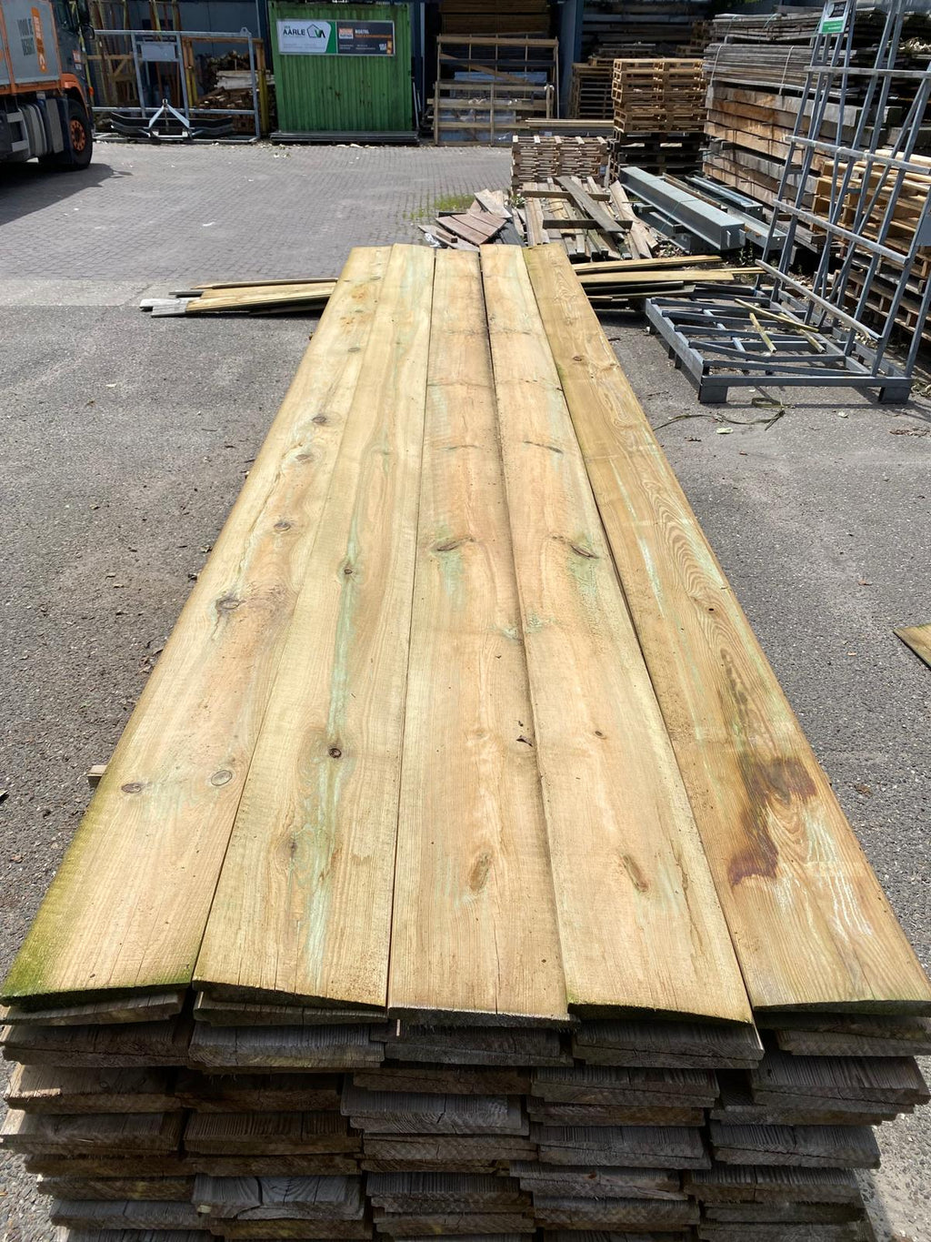 Grenen Zweeds Rabat. 8/24x 175x4000mm. 157 stuks