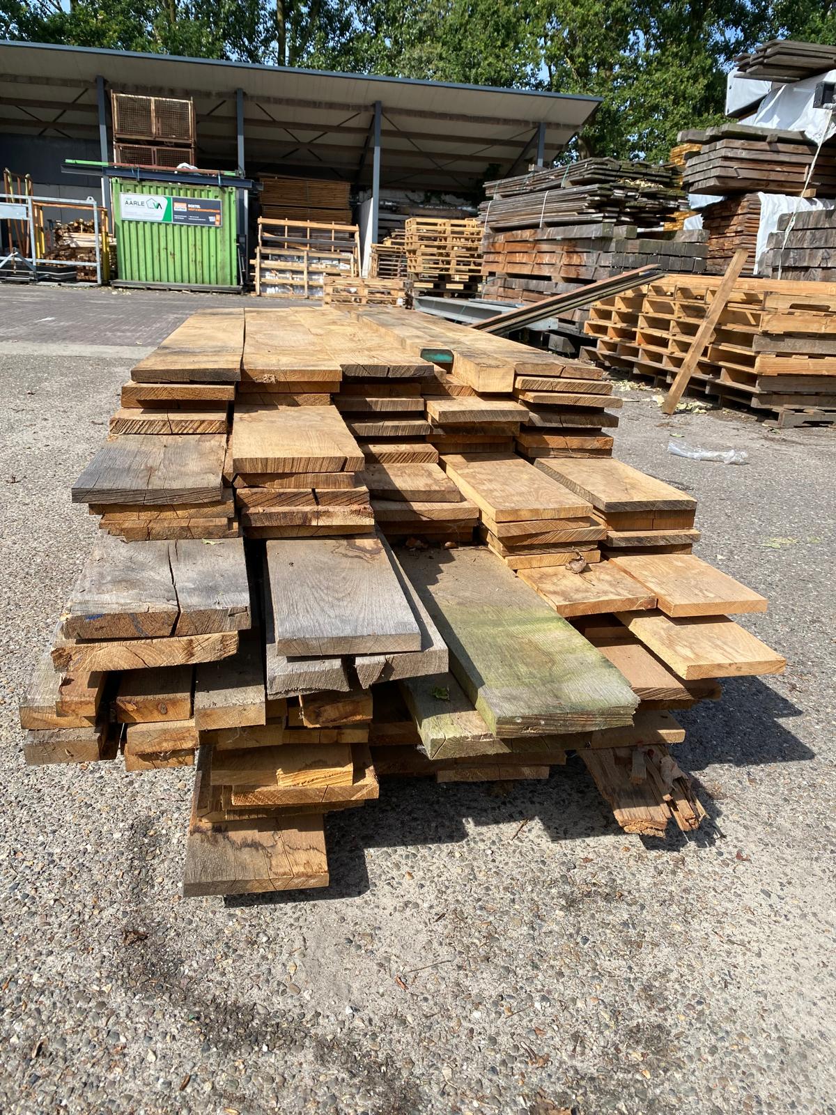 Eiken mixpakket. 1,3 m3