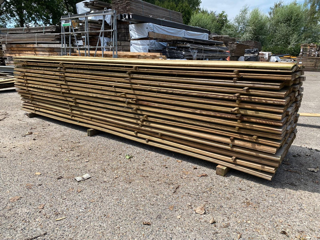Grenen Zweeds Rabat. 8/24x 175x4000mm. 157 stuks
