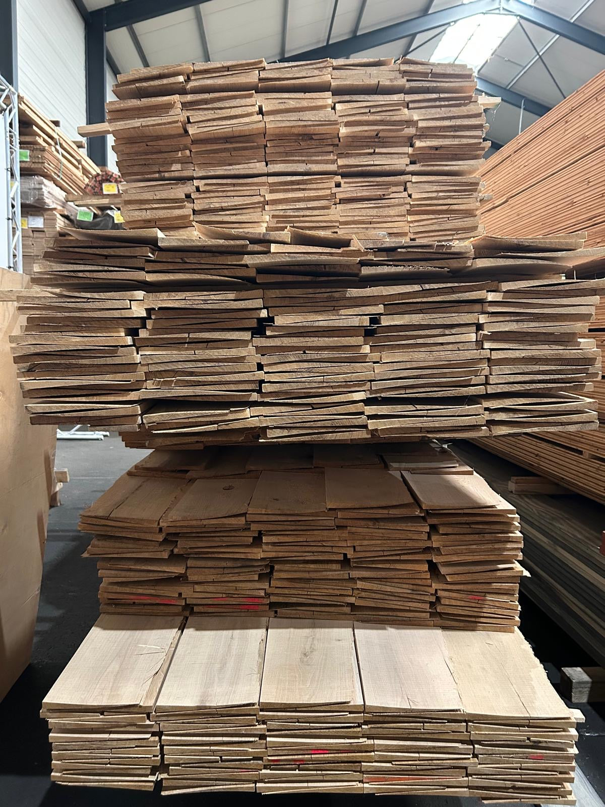 Eiken houten planken. Pak 1