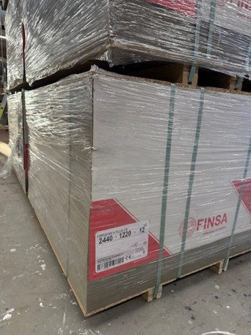 Vochtbestendige MDF (Groen). 12mm. 2440x1220mm. 3 PAKKEN