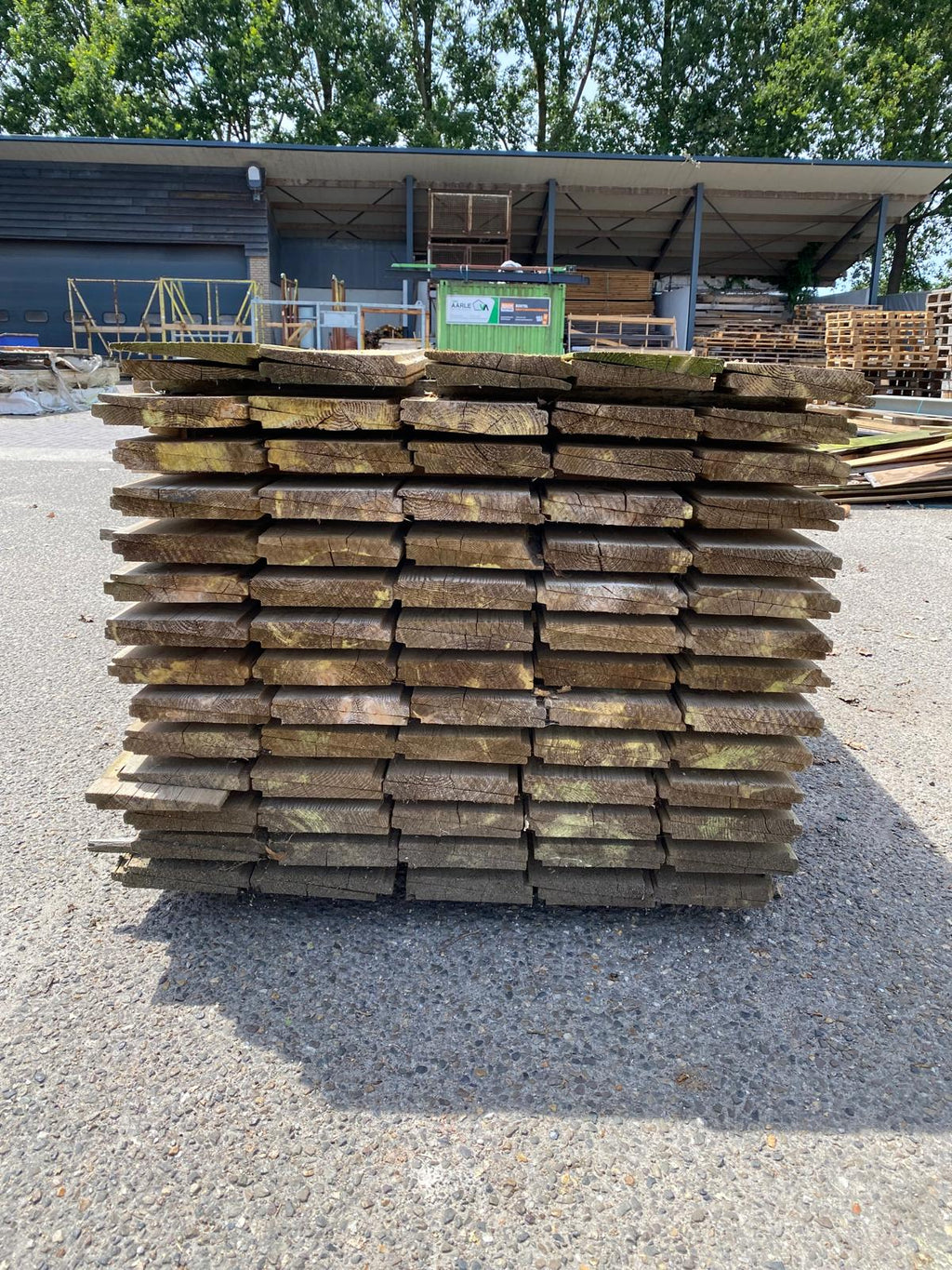 Grenen Zweeds Rabat. 8/24x 175x5000mm. 140 stuks