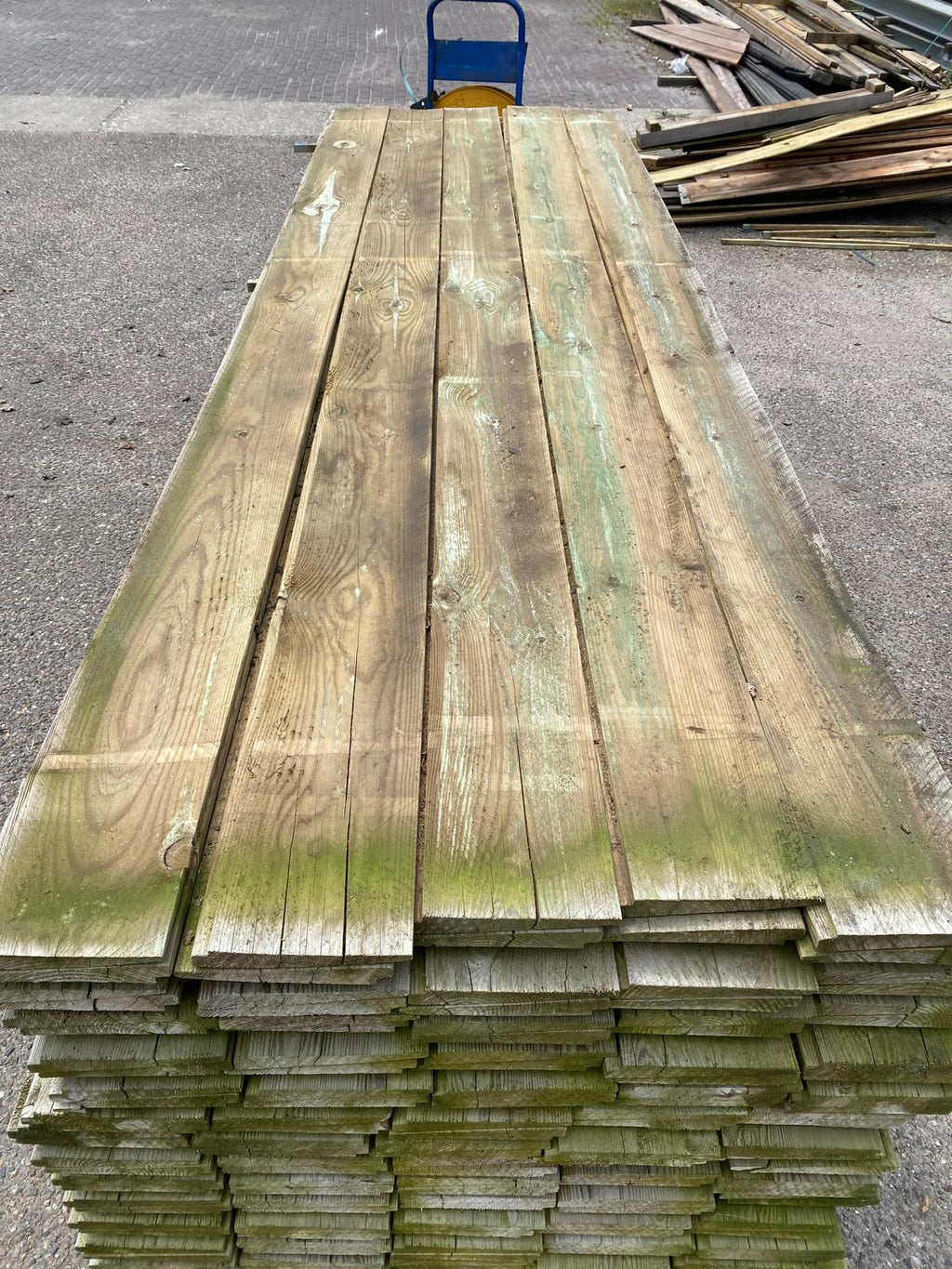 Grenen Zweeds Rabat. 8/24x 175x3000mm. 160 stuks