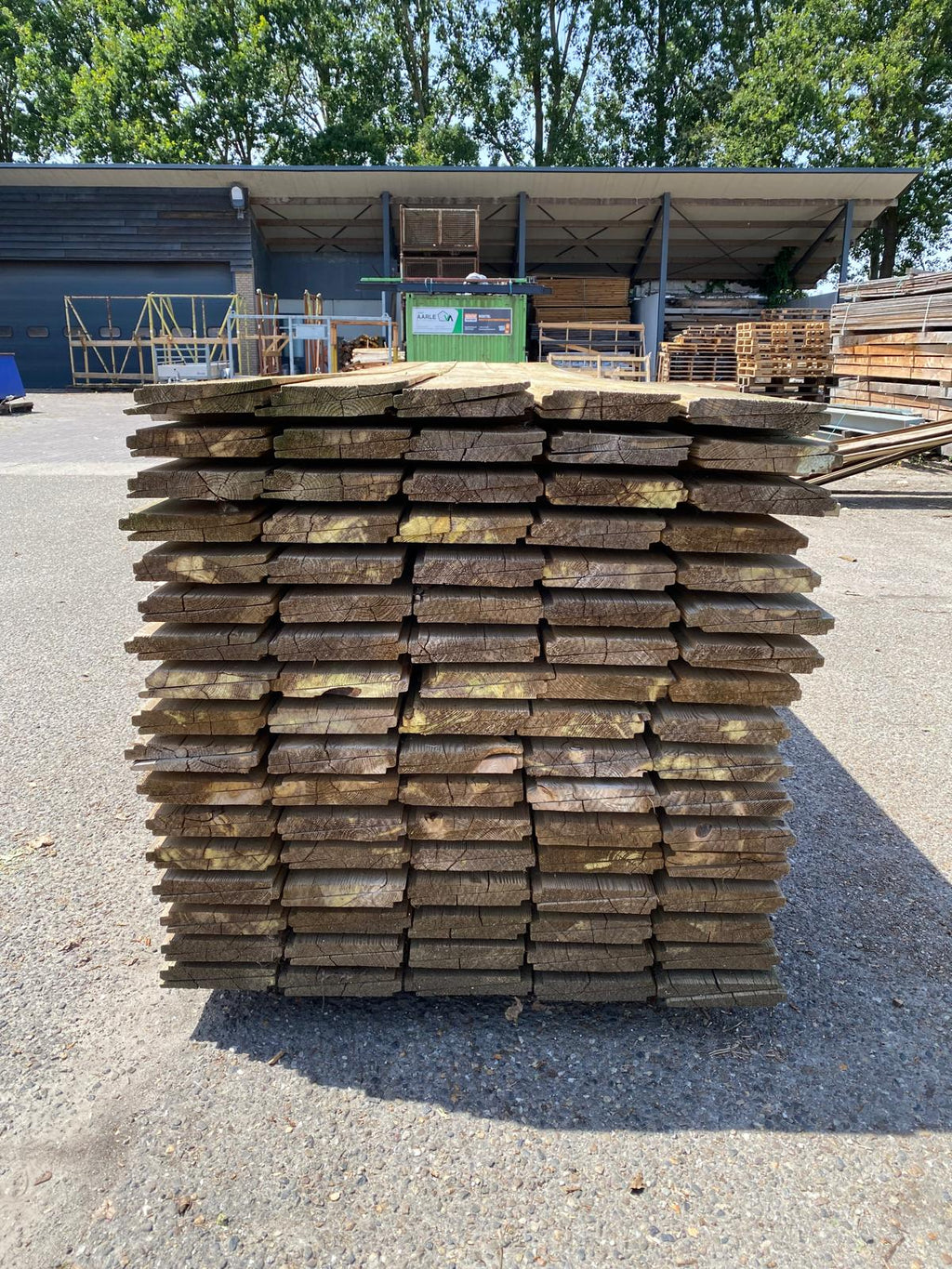 Grenen Zweeds Rabat. 8/24x 175x5000mm. 170 stuks