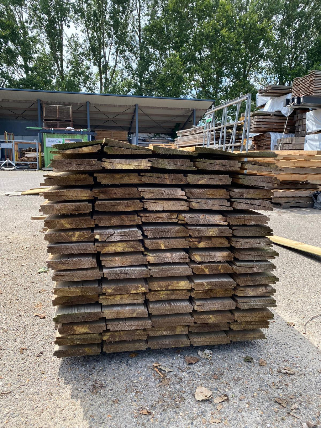 Grenen Zweeds Rabat. 8/24x 175x4000mm. 157 stuks